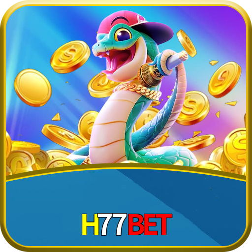 Imagem promocional da H77BET mostrando a plataforma e suas vantagens